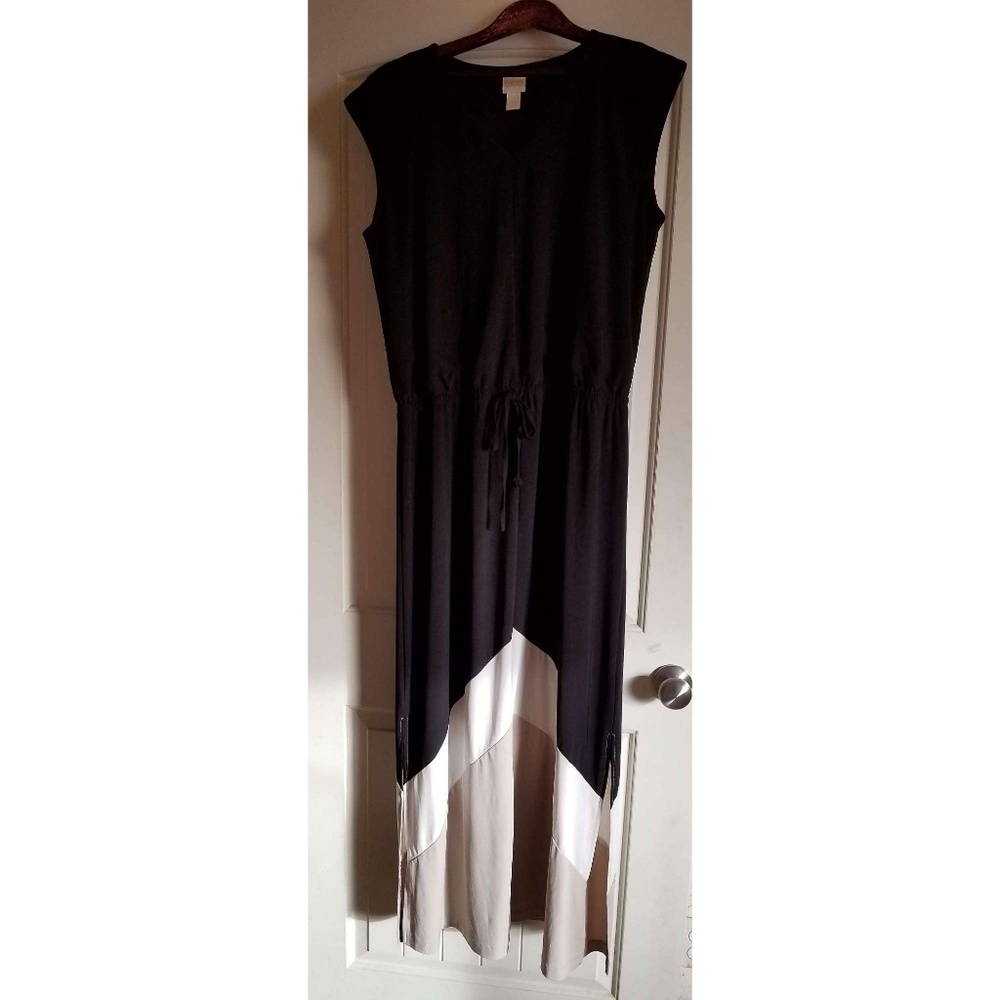 Chico's floor length sleeveless dress
